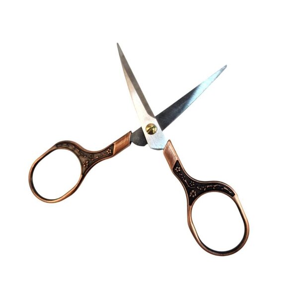 Embroidery Scissors, Ornate Sewing Shears, Precision Thread Snips, Craft and Qui - Picture 3 of 6